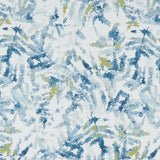 CLARKE AND CLARKE F1353/03.CAC.0 ARIELLI TEAL/CITRUS Fabric - Eade's Wallpaper