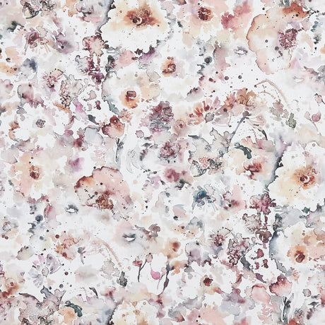 CLARKE AND CLARKE F1355/02.CAC.0 FLORRIE PASTEL Fabric - Eade's Wallpaper