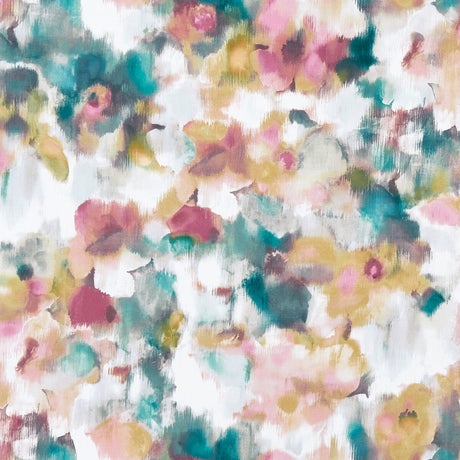 CLARKE AND CLARKE F1357/02.CAC.0 MARISSA SORBET Fabric - Eade's Wallpaper
