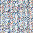 CLARKE AND CLARKE F1358/03.CAC.0 MEDLEY TEAL/SPICE Fabric - Eade's Wallpaper