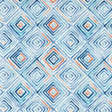 CLARKE AND CLARKE F1359/02.CAC.0 OTIS DENIM/SPICE Fabric - Eade's Wallpaper