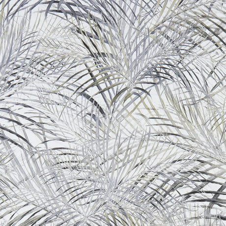 CLARKE AND CLARKE F1360/01.CAC.0 PALMERO CHARCOAL Fabric - Eade's Wallpaper