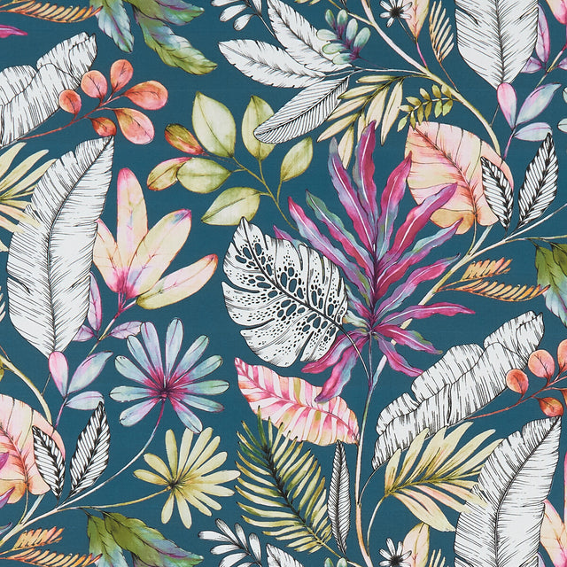 CLARKE AND CLARKE F1363/02.CAC.0 TROPICANA MULTI Fabric - Eade's Wallpaper