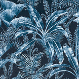 CLARKE AND CLARKE F1367/02.CAC.0 MAJORELLE VELVET MIDNIGHT Fabric - Eade's Wallpaper