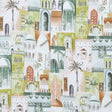 CLARKE AND CLARKE F1368/01.CAC.0 MARRAKECH APPLE Fabric - Eade's Wallpaper