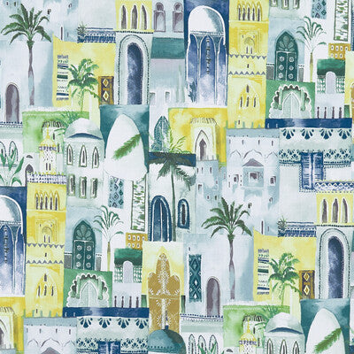 CLARKE AND CLARKE F1368/03.CAC.0 MARRAKECH MINERAL Fabric - Eade's Wallpaper