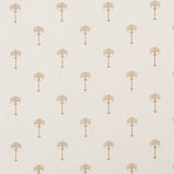 CLARKE AND CLARKE F1370/02.CAC.0 MENARA METALLIC ROSE GOLD/IVORY Fabric - Eade's Wallpaper