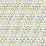 CLARKE AND CLARKE F1373/03.CAC.0 FLEUR CHARTREUSE/CHARCOAL Fabric - Eade's Wallpaper