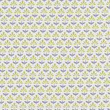 CLARKE AND CLARKE F1373/03.CAC.0 FLEUR CHARTREUSE/CHARCOAL Fabric - Eade's Wallpaper