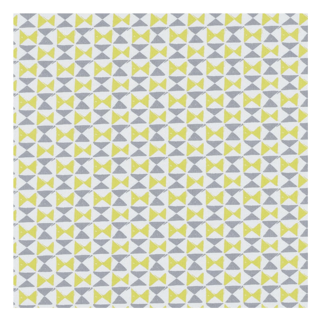 CLARKE AND CLARKE F1376/02.CAC.0 ORIANNA CHARTREUSE/CHARCOAL Fabric - Eade's Wallpaper