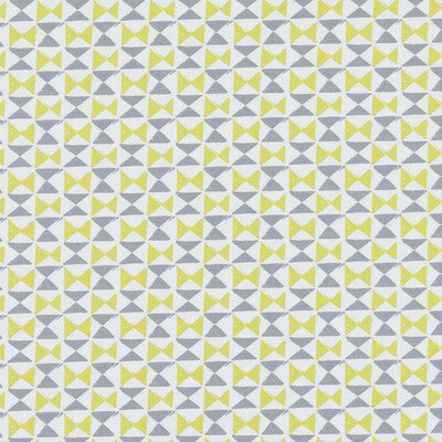 CLARKE AND CLARKE F1376/02.CAC.0 ORIANNA CHARTREUSE/CHARCOAL Fabric - Eade's Wallpaper