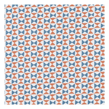 CLARKE AND CLARKE F1376/03.CAC.0 ORIANNA DENIM/SPICE Fabric - Eade's Wallpaper