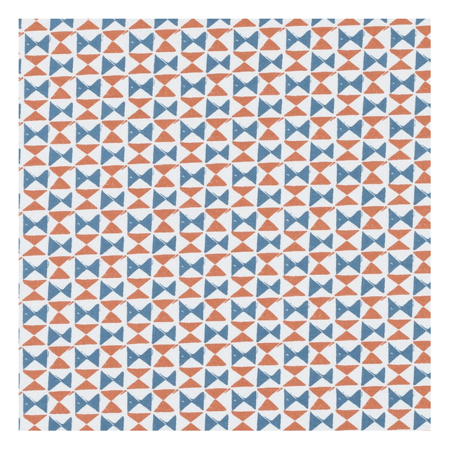 CLARKE AND CLARKE F1376/03.CAC.0 ORIANNA DENIM/SPICE Fabric - Eade's Wallpaper