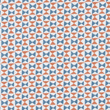 CLARKE AND CLARKE F1376/03.CAC.0 ORIANNA DENIM/SPICE Fabric - Eade's Wallpaper