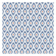 CLARKE AND CLARKE F1379/02.CAC.0 ZORA DENIM/SPICE Fabric - Eade's Wallpaper