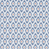 CLARKE AND CLARKE F1379/02.CAC.0 ZORA DENIM/SPICE Fabric - Eade's Wallpaper