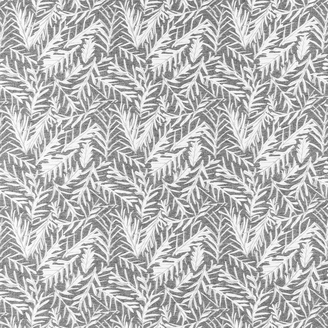 CLARKE AND CLARKE F1410/01.CAC.0 ANELLI CHARCOAL Fabric - Eade's Wallpaper