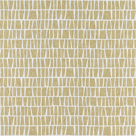 CLARKE AND CLARKE F1414/06.CAC.0 QUADRO OCHRE Fabric - Eade's Wallpaper