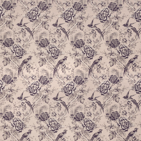 CLARKE AND CLARKE F1429/01.CAC.0 AVIUM BLUSH/DAMSON Fabric - Eade's Wallpaper