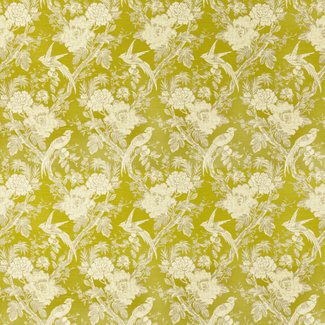 CLARKE AND CLARKE F1429/03.CAC.0 AVIUM CHARTREUSE Fabric - Eade's Wallpaper