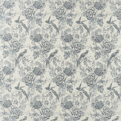 CLARKE AND CLARKE F1429/04.CAC.0 AVIUM DENIM Fabric - Eade's Wallpaper