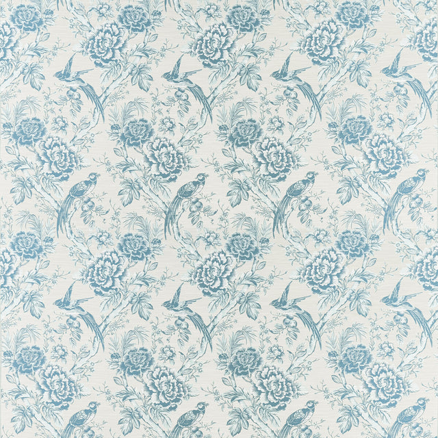 CLARKE AND CLARKE F1429/05.CAC.0 AVIUM EAU DE NIL Fabric - Eade's Wallpaper
