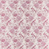 CLARKE AND CLARKE F1429/06.CAC.0 AVIUM RASPBERRY Fabric - Eade's Wallpaper