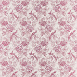 CLARKE AND CLARKE F1429/06.CAC.0 AVIUM RASPBERRY Fabric - Eade's Wallpaper
