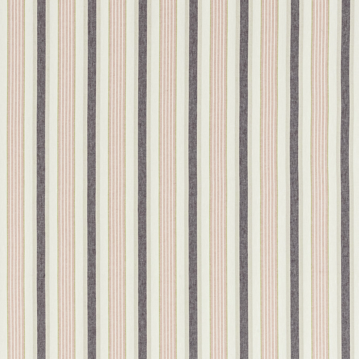 CLARKE AND CLARKE F1430/01.CAC.0 BELVOIR BLUSH/DAMSON Fabric - Eade's Wallpaper
