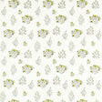 CLARKE AND CLARKE F1431/02.CAC.0 FLORIS CHARTREUSE Fabric - Eade's Wallpaper