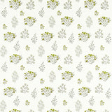 CLARKE AND CLARKE F1431/02.CAC.0 FLORIS CHARTREUSE Fabric - Eade's Wallpaper