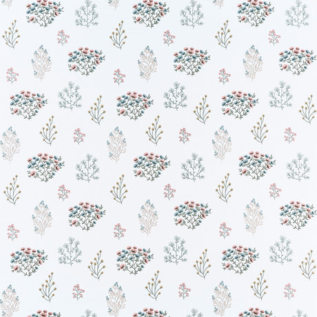 CLARKE AND CLARKE F1431/03.CAC.0 FLORIS EAU DE NIL Fabric - Eade's Wallpaper