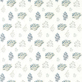 CLARKE AND CLARKE F1431/04.CAC.0 FLORIS MINERAL/DENIM Fabric - Eade's Wallpaper