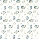 CLARKE AND CLARKE F1431/04.CAC.0 FLORIS MINERAL/DENIM Fabric - Eade's Wallpaper