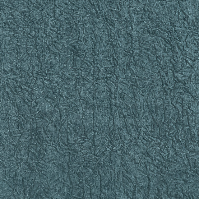 CLARKE AND CLARKE F1434/07.CAC.0 ABELIA PEACOCK Fabric - Eade's Wallpaper
