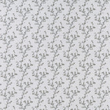 CLARKE AND CLARKE F1439/04.CAC.0 BLOSSOM SILVER Fabric - Eade's Wallpaper