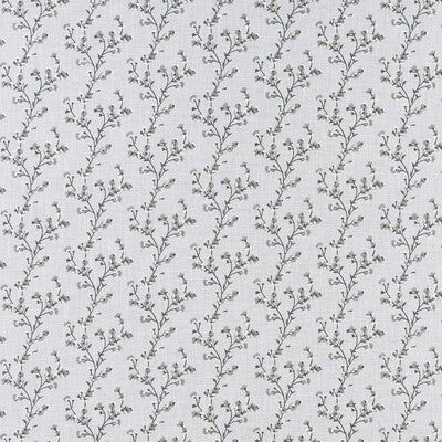CLARKE AND CLARKE F1439/04.CAC.0 BLOSSOM SILVER Fabric - Eade's Wallpaper
