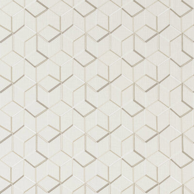 CLARKE AND CLARKE F1443/02.CAC.0 LINEAR IVORY Fabric - Eade's Wallpaper
