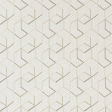 CLARKE AND CLARKE F1443/02.CAC.0 LINEAR IVORY Fabric - Eade's Wallpaper