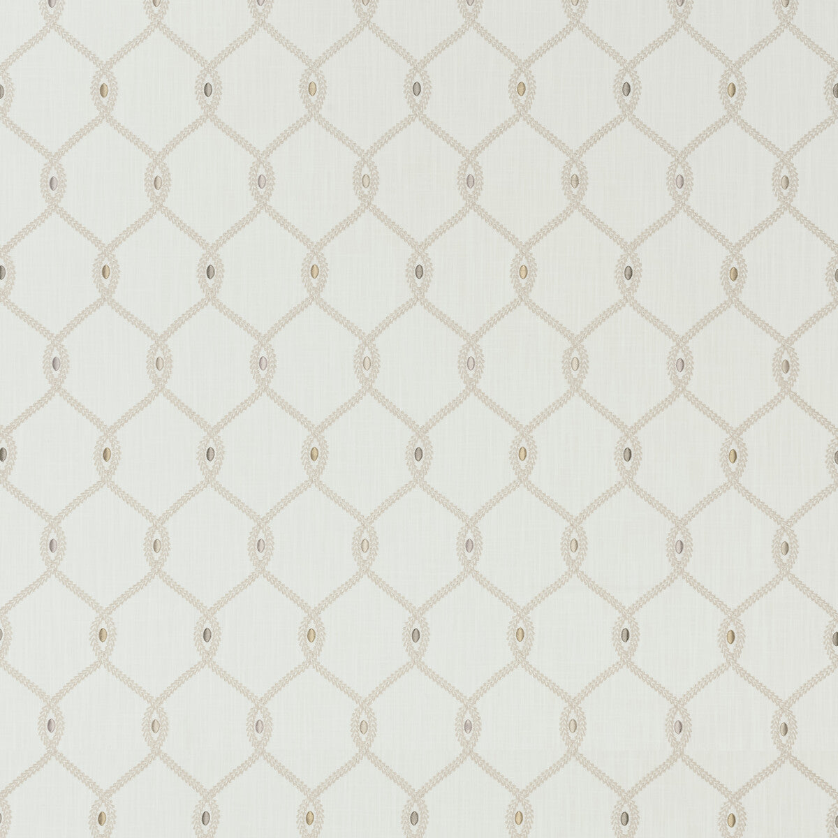 CLARKE AND CLARKE F1446/02.CAC.0 OPUS IVORY Fabric - Eade's Wallpaper