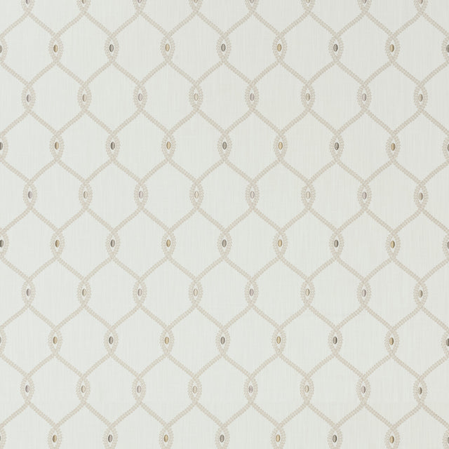 CLARKE AND CLARKE F1446/02.CAC.0 OPUS IVORY Fabric - Eade's Wallpaper