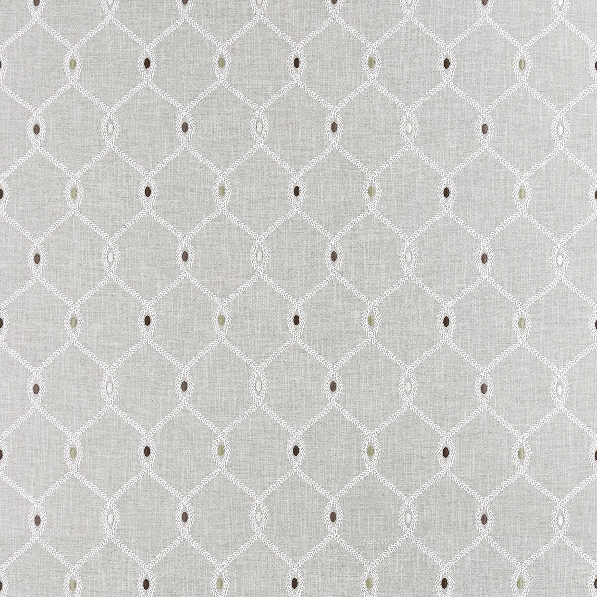 CLARKE AND CLARKE F1446/04.CAC.0 OPUS SILVER Fabric - Eade's Wallpaper