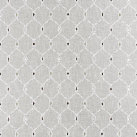 CLARKE AND CLARKE F1446/04.CAC.0 OPUS SILVER Fabric - Eade's Wallpaper