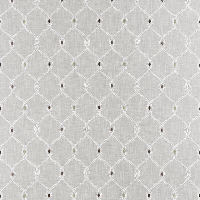 CLARKE AND CLARKE F1446/04.CAC.0 OPUS SILVER Fabric - Eade's Wallpaper