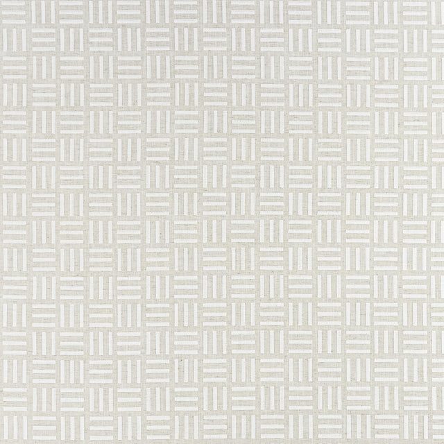 CLARKE AND CLARKE F1449/02.CAC.0 PARALLEL IVORY Fabric - Eade's Wallpaper