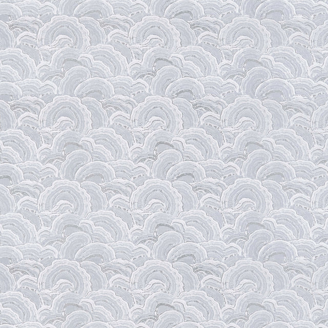 CLARKE AND CLARKE F1458/05.CAC.0 LANGEI SILVER Fabric - Eade's Wallpaper