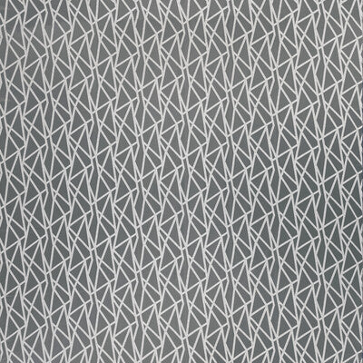 CLARKE AND CLARKE F1459/04.CAC.0 GEOMO PEWTER Fabric - Eade's Wallpaper