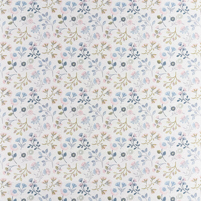 CLARKE AND CLARKE F1461/03.CAC.0 ALDER MIDNIGHT Fabric - Eade's Wallpaper