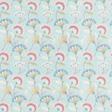 CLARKE AND CLARKE F1462/04.CAC.0 BOHEMIA MINERAL/BLUSH Fabric - Eade's Wallpaper