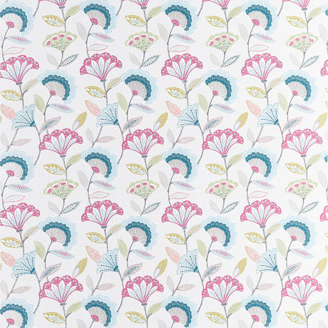 CLARKE AND CLARKE F1462/05.CAC.0 BOHEMIA SUMMER Fabric - Eade's Wallpaper